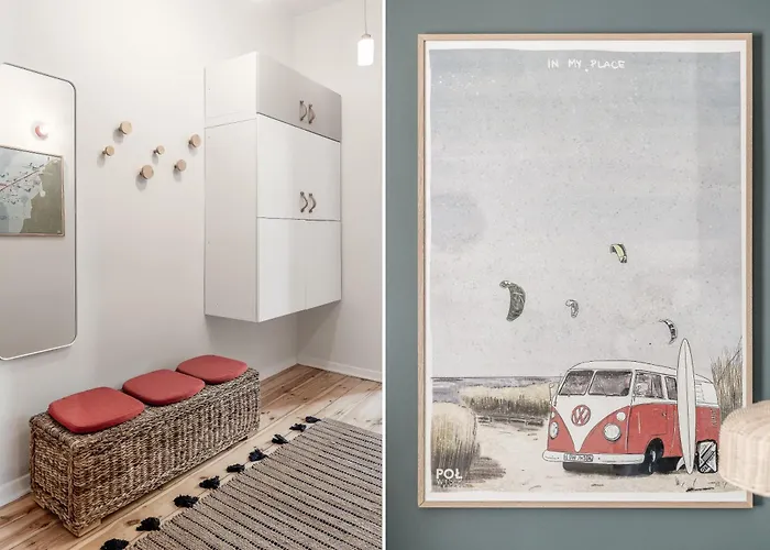 Sanhaus - Kite And Surf - Z Klimatem Przy Plazy Daire Sopot